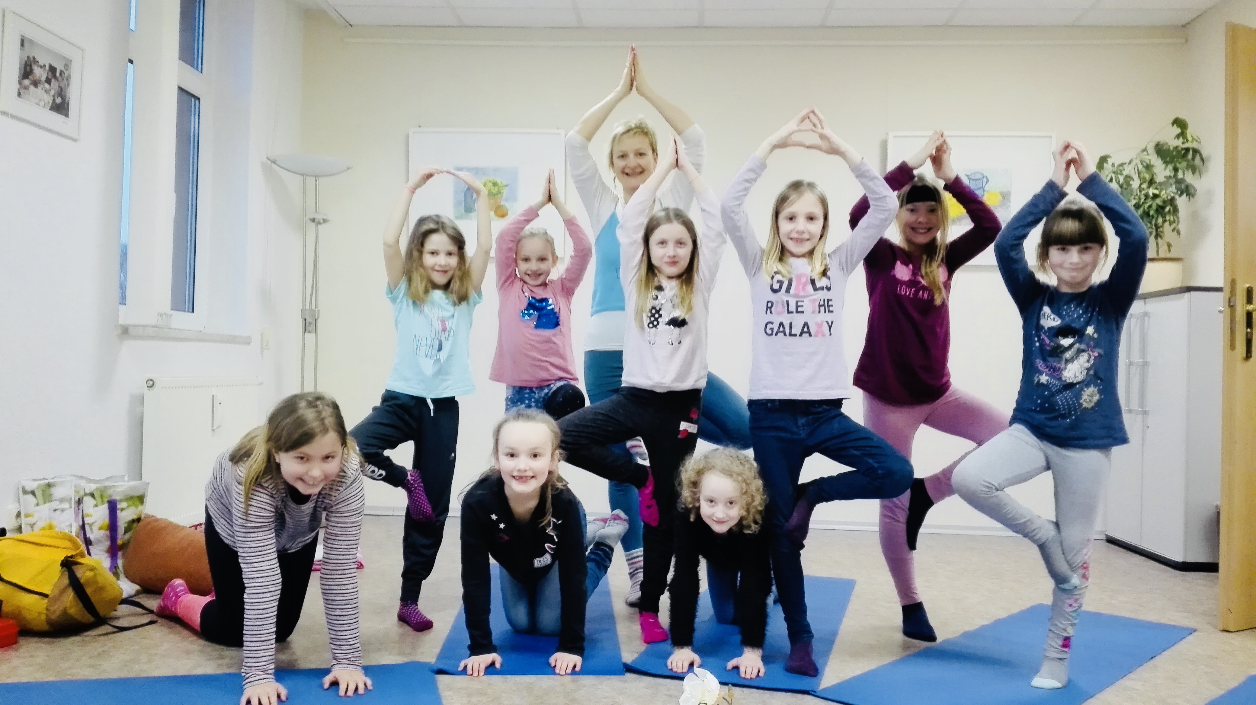 Kinderyoga für Kids von 6 – 11 Jahren